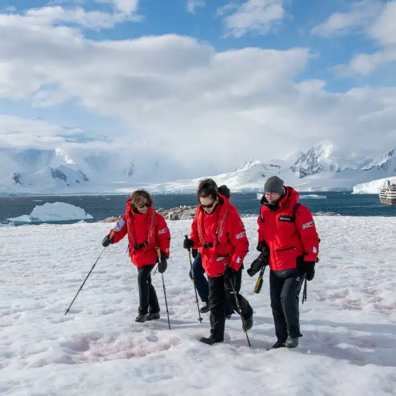 Expédition polaire en avec 3 femmes exploratrices